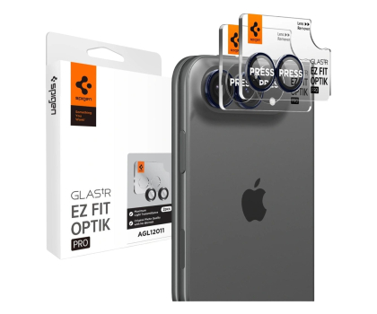 Szkło ochronne do smartfonów Spigen Optik Pro Glas.Tr Ez Fit do iPhone Duo Night Sky